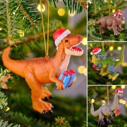 3D Dinosaur Christmas Tree Ornament