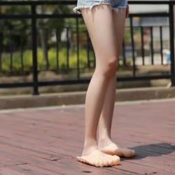 Funny Flip Flops Giant Bare Feet
