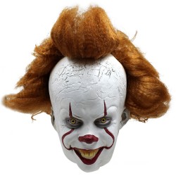 Christmas back to the soul night scary clown mask headgear
