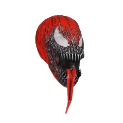 Black Red Venom Latex Horror Mask
