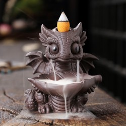 Dinosaur Ceramic Incense Holder Burner