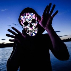 Led Mask with Bluetooth Programmable