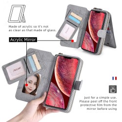 iPhone Phone Case Wallet Model-02 Grey