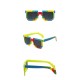2 Pieces Rainbow Sunglasses