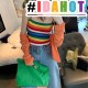 Cute casual solid Rainbow stretchy slim fit camisole sleeveless blouse top