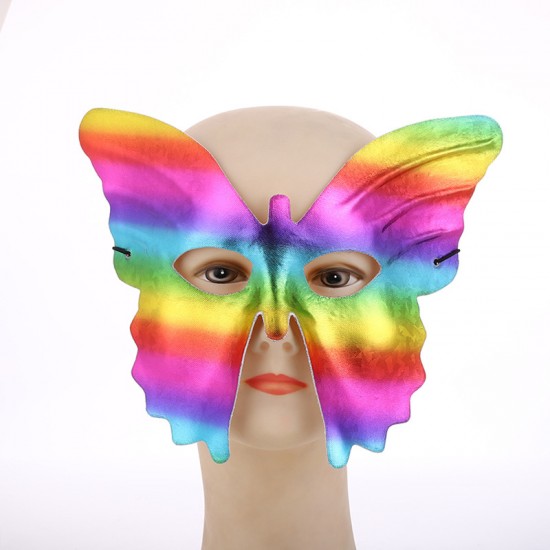 3Pieces Gay Pride Butterfly Carnival Mask
