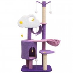 [UK ONLY] Newest Design Fantastic Pink&Purple Cat Climbing Tree