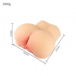 2.8KG Real-Feel Skin Big Pussy Ass Realistic Butt