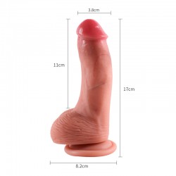 Realistic Dildo with Suction Cup - 11cm