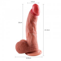 Realistic Dildo with Suction Cup - 16cm
