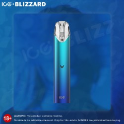 ICE-BLIZZARD SUPER-V Closed-System Pod Device - Graduated Blue
